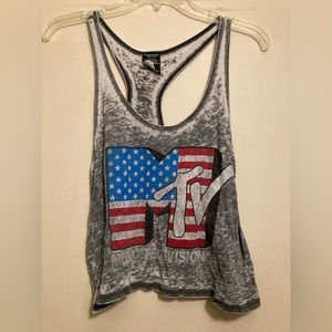 MTV grey tank top